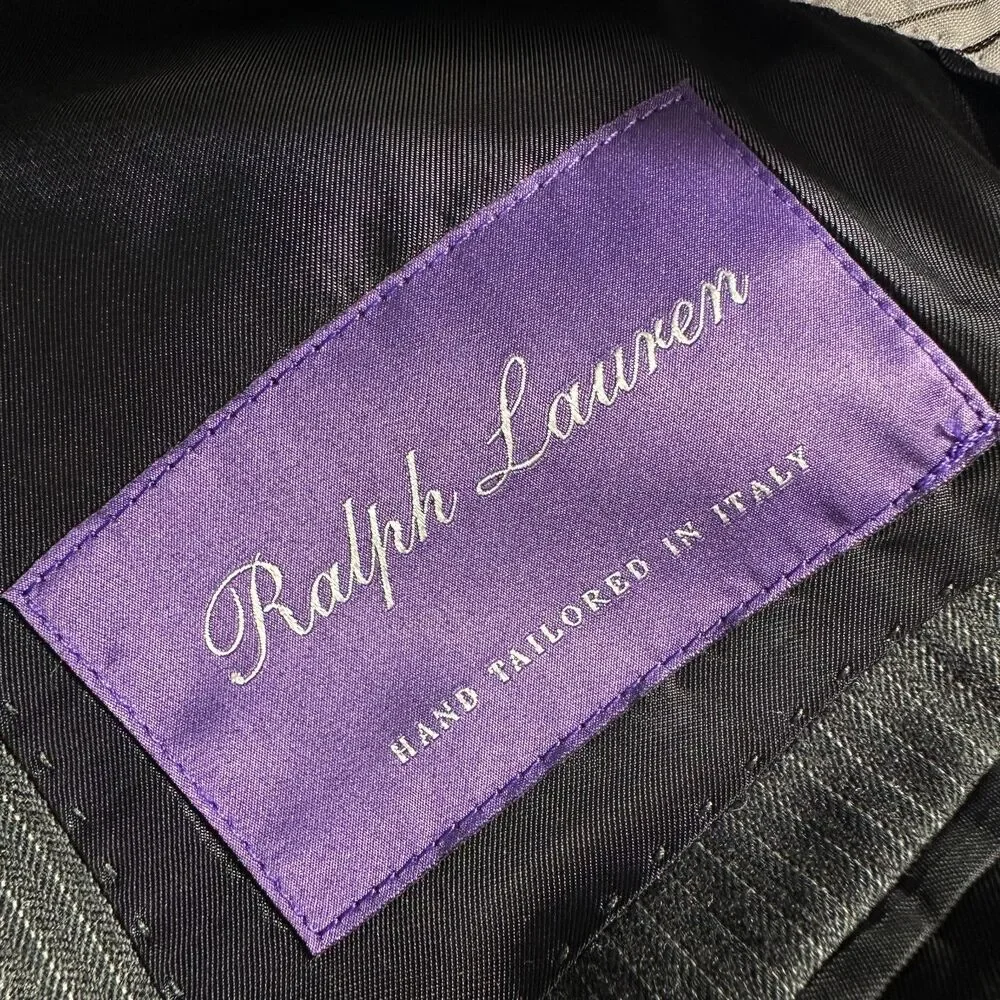 RALPH LAUREN PURPLE LABLE Douglas Handmade in ITALY Mens Blazer Sport Coat 40R